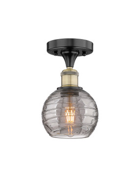 Semi-Flush Mts. Glass Down by Innovations ( 405 | 616-1F-BAB-G1213-6SM Edison ) 