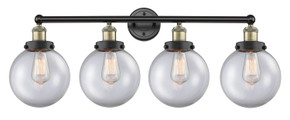 Bathroom Fixtures Four Lights by Innovations ( 405 | 616-4W-BAB-G202-8 Edison ) 