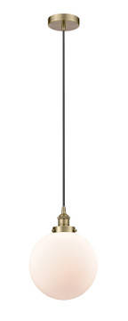 Mini Pendants Glass Down by Innovations ( 405 | 616-1PH-AB-G201-10 Edison ) 