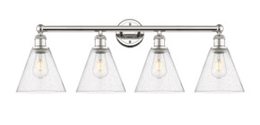Bathroom Fixtures Four Lights by Innovations ( 405 | 616-4W-PN-GBC-84 Edison ) 