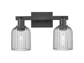 Bathroom Fixtures Two Lights by Innovations ( 405 | 716-2W-BK-G559-5SM Arcadia ) 