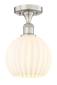 Semi-Flush Mts. Glass Down by Innovations ( 405 | 616-1F-SN-G1217-8WV Edison ) 
