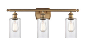 Bathroom Fixtures Three Lights by Innovations ( 405 | 516-3W-BB-G802-LED Ballston ) 