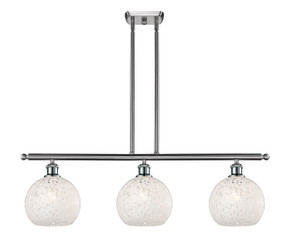 Linear/Island 3 Light Bar by Innovations ( 405 | 516-3I-SN-G1216-8WM Ballston ) 