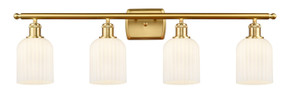 Bathroom Fixtures Four Lights by Innovations ( 405 | 516-4W-SG-G559-5GWH Ballston ) 
