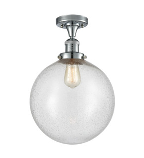 Semi-Flush Mts. Glass Down by Innovations ( 405 | 517-1CH-PC-G204-12-LED Franklin Restoration ) 