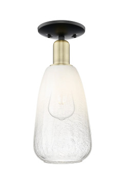 Semi-Flush Mts. Glass Down by Innovations ( 405 | 716-1C-BAB-G480-6OP Arcadia ) 