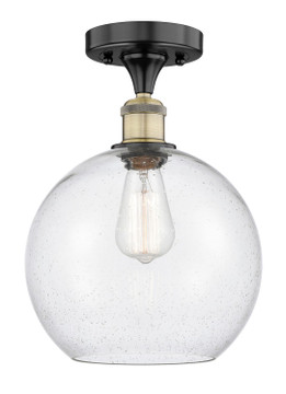 Semi-Flush Mts. Glass Down by Innovations ( 405 | 616-1F-BAB-G124-10 Edison ) 