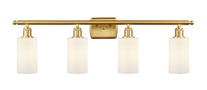 Bathroom Fixtures Four Lights by Innovations ( 405 | 516-4W-SG-G801-LED Ballston ) 