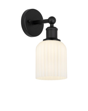 Sconces Single Glass by Innovations ( 405 | 616-1W-BK-G559-5GWH Edison ) 