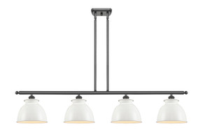 Linear/Island 4 Light + by Innovations ( 405 | 516-4I-OB-M14-W Ballston ) 