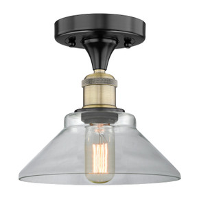 Semi-Flush Mts. Glass Down by Innovations ( 405 | 616-1F-BAB-G132 Edison ) 