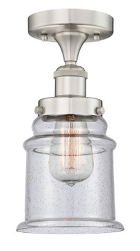 Semi-Flush Mts. Glass Down by Innovations ( 405 | 616-1F-SN-G184 Edison ) 