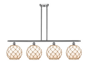 Linear/Island 4 Light + by Innovations ( 405 | 516-4I-SN-G121-10RB Ballston ) 