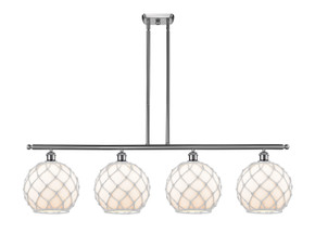 Linear/Island 4 Light + by Innovations ( 405 | 516-4I-SN-G121-10RW Ballston ) 