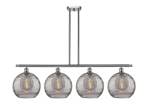 Linear/Island 4 Light + by Innovations ( 405 | 516-4I-SN-G1213-12SM Ballston ) 