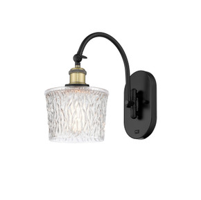 Sconces Single Glass by Innovations ( 405 | 518-1W-BAB-G402-LED Ballston ) 