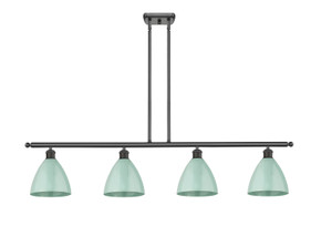 Linear/Island 4 Light + by Innovations ( 405 | 516-4I-OB-MBD-75-SF Ballston ) 