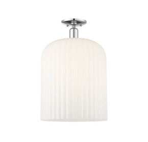 Semi-Flush Mts. Glass Down by Innovations ( 405 | 716-1C-PC-G559-12GWH Arcadia ) 