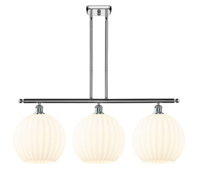 Linear/Island 3 Light Bar by Innovations ( 405 | 516-3I-PC-G1217-12WV Ballston ) 
