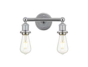 Bathroom Fixtures Two Lights by Innovations ( 405 | 616-2W-PC Edison ) 