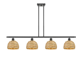 Linear/Island 4 Light + by Innovations ( 405 | 516-4I-OB-RBD-8-NAT Ballston ) 