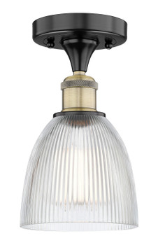 Semi-Flush Mts. Glass Down by Innovations ( 405 | 616-1F-BAB-G382 Edison ) 