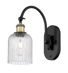 Sconces Single Glass by Innovations ( 405 | 518-1W-BAB-G559-5SDY Ballston ) 