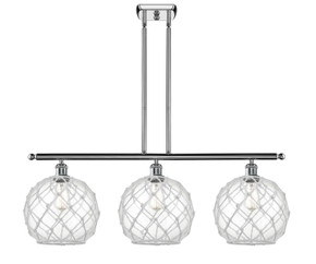 Linear/Island 3 Light Bar by Innovations ( 405 | 516-3I-PC-G122-10RW Ballston ) 