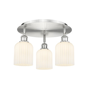 Semi-Flush Mts. Multi-port/Cluster by Innovations ( 405 | 516-3C-SN-G559-5GWH Downtown Urban ) 