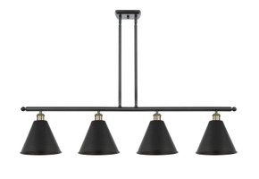 Linear/Island 4 Light + by Innovations ( 405 | 516-4I-BAB-MBC-12-BK Ballston ) 