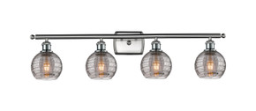 Bathroom Fixtures Four Lights by Innovations ( 405 | 516-4W-SN-G1213-6SM Ballston ) 