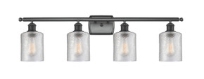 Bathroom Fixtures Four Lights by Innovations ( 405 | 516-4W-BK-G112-LED Ballston ) 