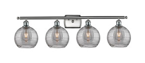 Bathroom Fixtures Four Lights by Innovations ( 405 | 516-4W-SN-G1213-8SM Ballston ) 