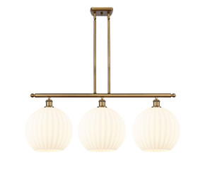 Linear/Island 3 Light Bar by Innovations ( 405 | 516-3I-BB-G1217-12WV Ballston ) 
