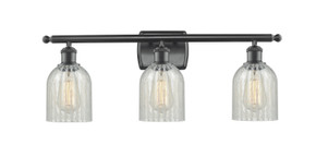 Bathroom Fixtures Three Lights by Innovations ( 405 | 516-3W-BK-G2511-LED Ballston ) 