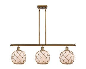 Linear/Island 3 Light Bar by Innovations ( 405 | 516-3I-BB-G121-8RB Ballston ) 