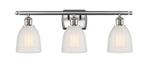 Bathroom Fixtures Three Lights by Innovations ( 405 | 516-3W-SN-G441 Ballston ) 