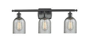 Bathroom Fixtures Three Lights by Innovations ( 405 | 516-3W-BK-G257 Ballston ) 