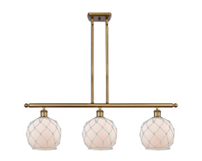 Linear/Island 3 Light Bar by Innovations ( 405 | 516-3I-BB-G121-8RW Ballston ) 