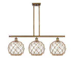 Linear/Island 3 Light Bar by Innovations ( 405 | 516-3I-BB-G122-10RB-LED Ballston ) 