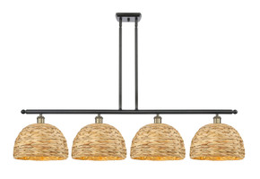 Linear/Island 4 Light + by Innovations ( 405 | 516-4I-BAB-RBD-12-NAT Ballston ) 