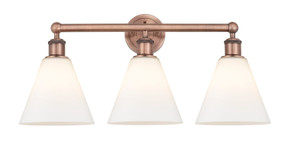 Bathroom Fixtures Three Lights by Innovations ( 405 | 616-3W-AC-GBC-81 Edison ) 