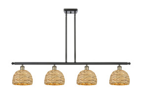 Linear/Island 4 Light + by Innovations ( 405 | 516-4I-BAB-RBD-8-NAT Ballston ) 