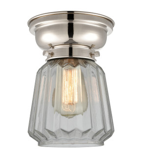 Flush Mounts Glass Down by Innovations ( 405 | 623-1F-PN-G142 Franklin Restoration ) 