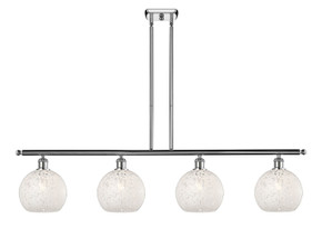 Linear/Island 4 Light + by Innovations ( 405 | 516-4I-PC-G1216-8WM Ballston ) 