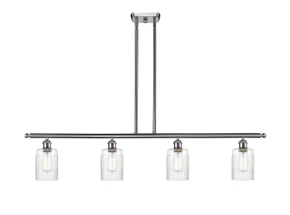 Linear/Island 4 Light + by Innovations ( 405 | 516-4I-SN-G342-LED Ballston ) 