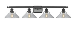 Bathroom Fixtures Four Lights by Innovations ( 405 | 516-4W-BK-G132-LED Ballston ) 