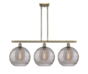 Linear/Island 3 Light Bar by Innovations ( 405 | 516-3I-AB-G1213-12SM Ballston ) 