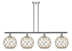 Linear/Island 4 Light + by Innovations ( 405 | 516-4I-PC-G122-10RB Ballston ) 